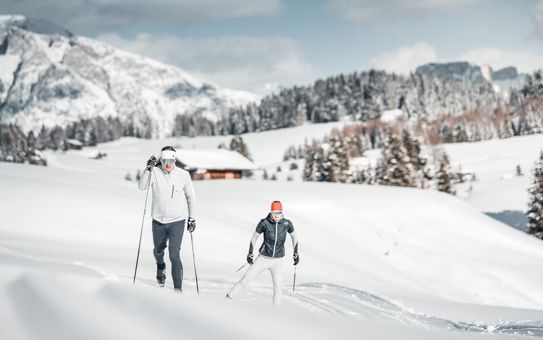 Cross-country skiing in South Tyrol