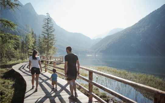 A family on an excursion